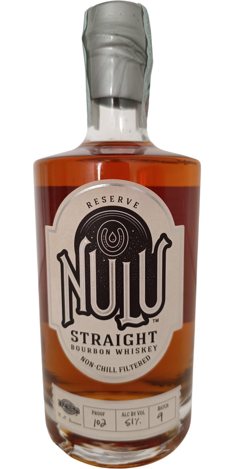 Nulu Reserve  Kentucky Straight Bourbon Whiskey