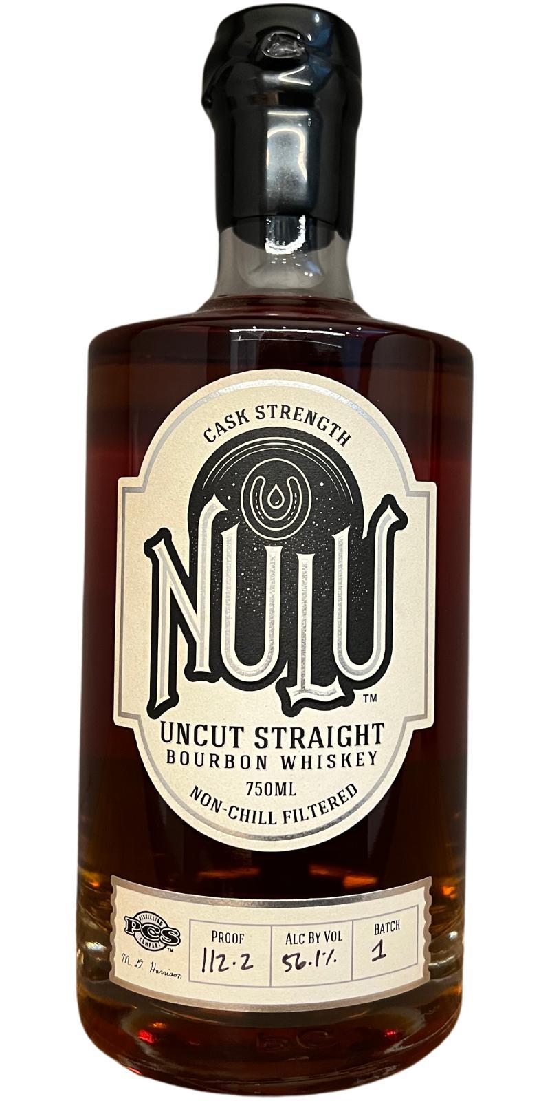 Nulu Uncut Straight Bourbon Whiskey