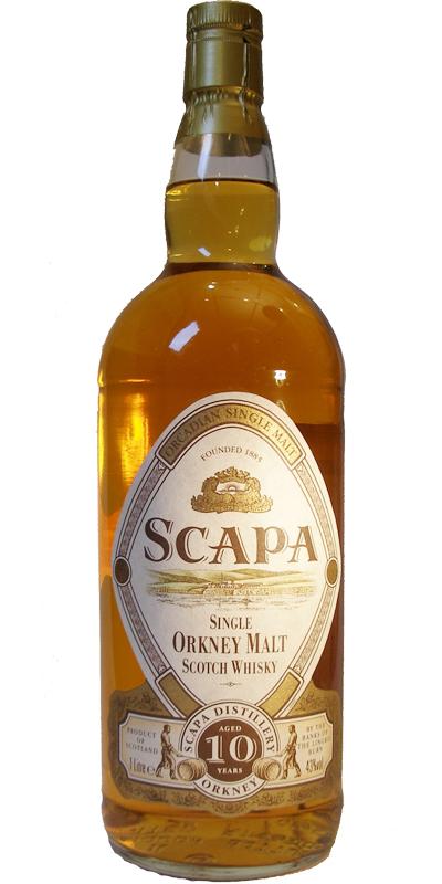 Scapa 10-year-old  Single Orkney Malt