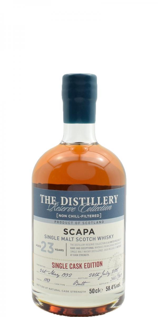 Scapa 1992  The Distillery Reserve Collection