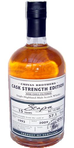 Scapa 1993  Chivas Brothers - Cask Strength Edition