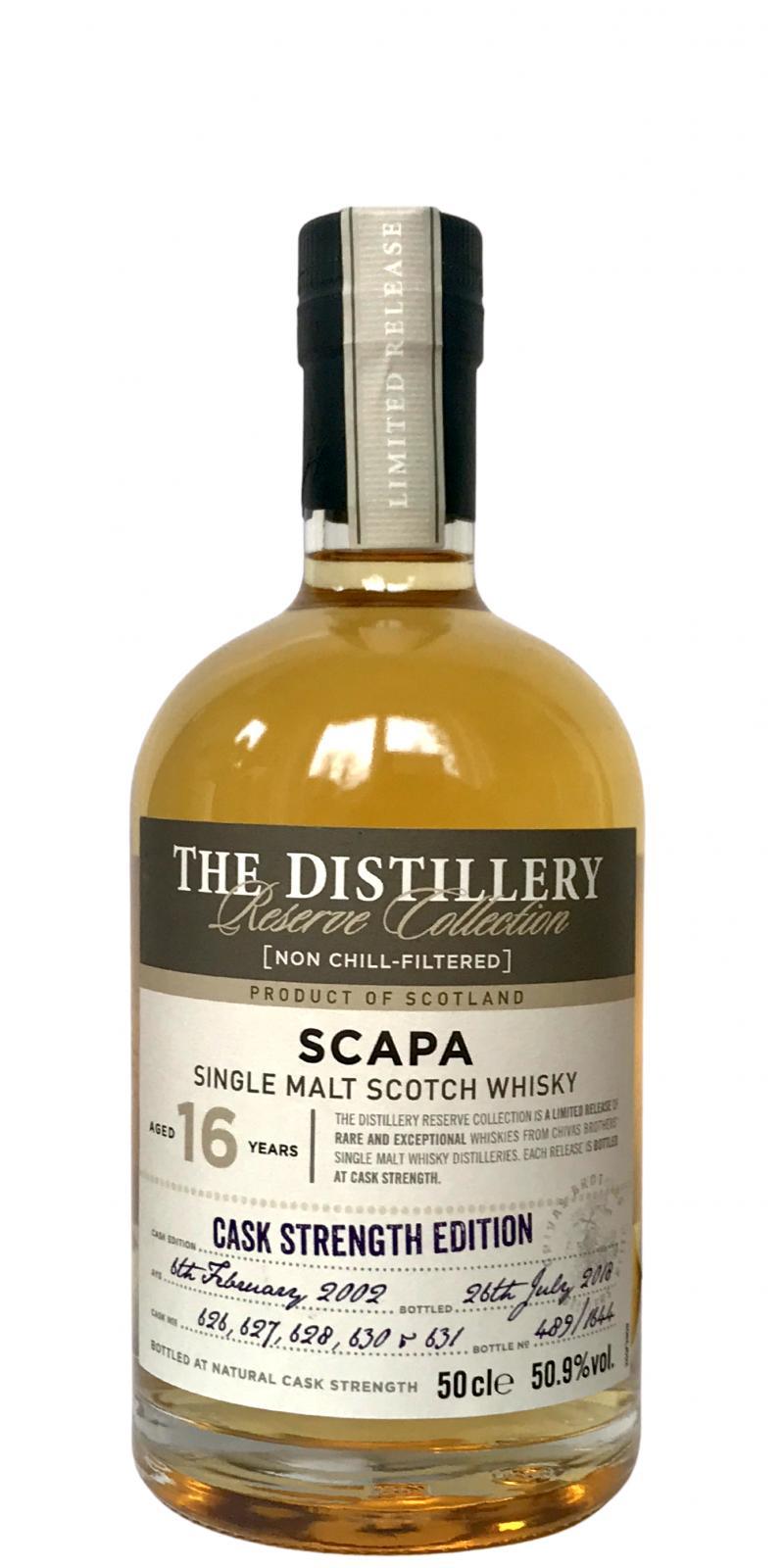 Scapa 2002  The Distillery Reserve Collection