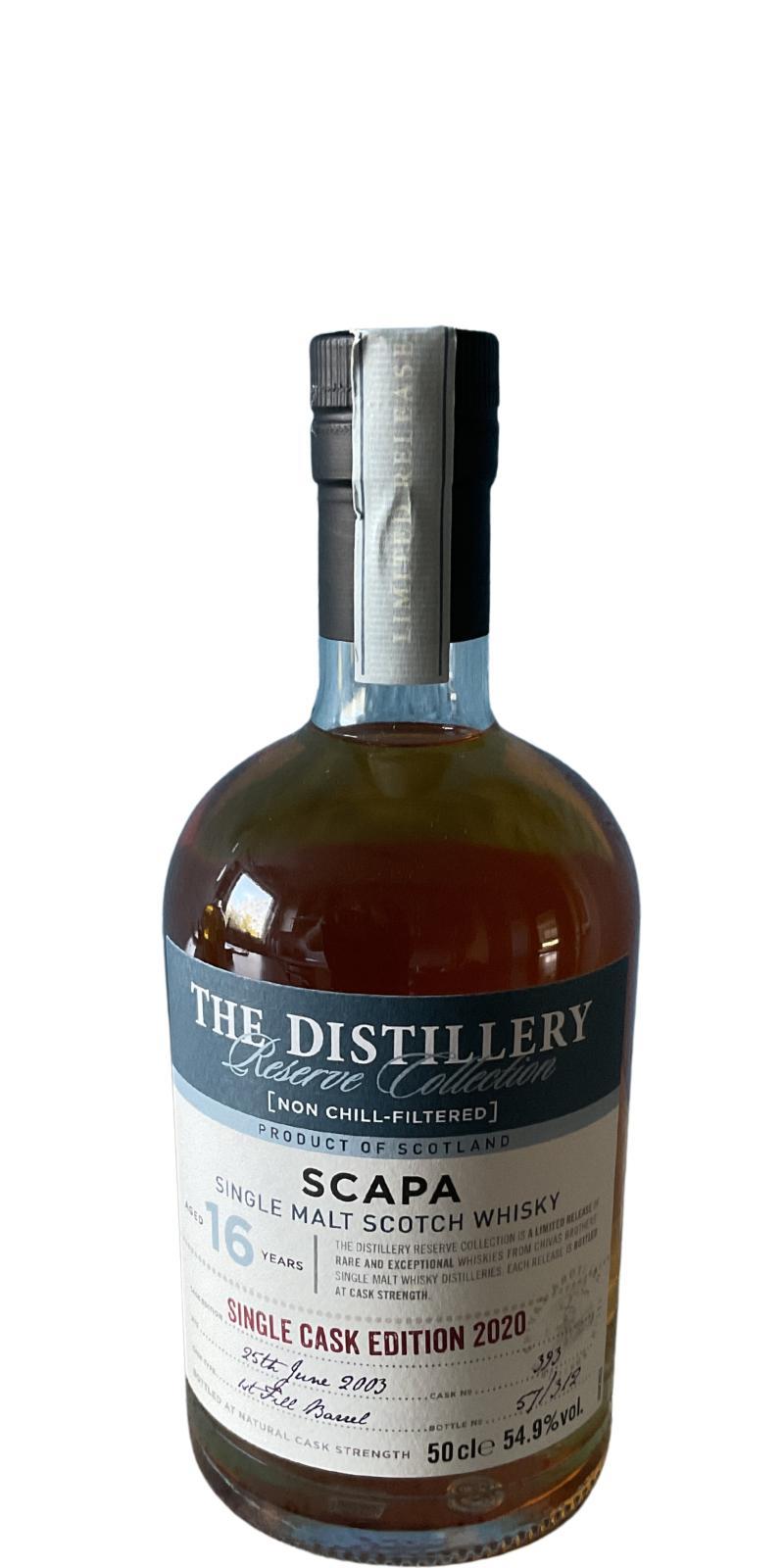 Scapa 2003  The Distillery Reserve Collection