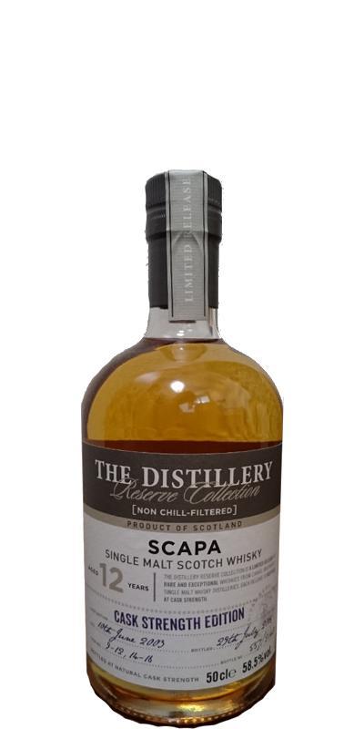 Scapa 2003  The Distillery Reserve Collection