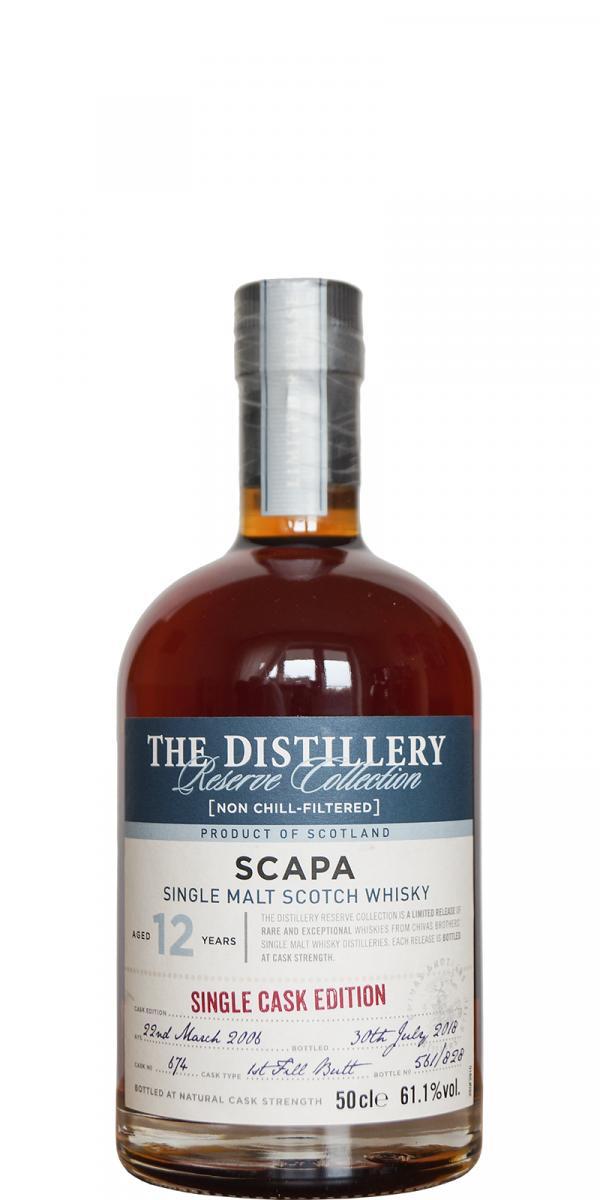 Scapa 2006  The Distillery Reserve Collection