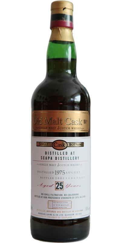 Scapa 1975 DL  The Old Malt Cask