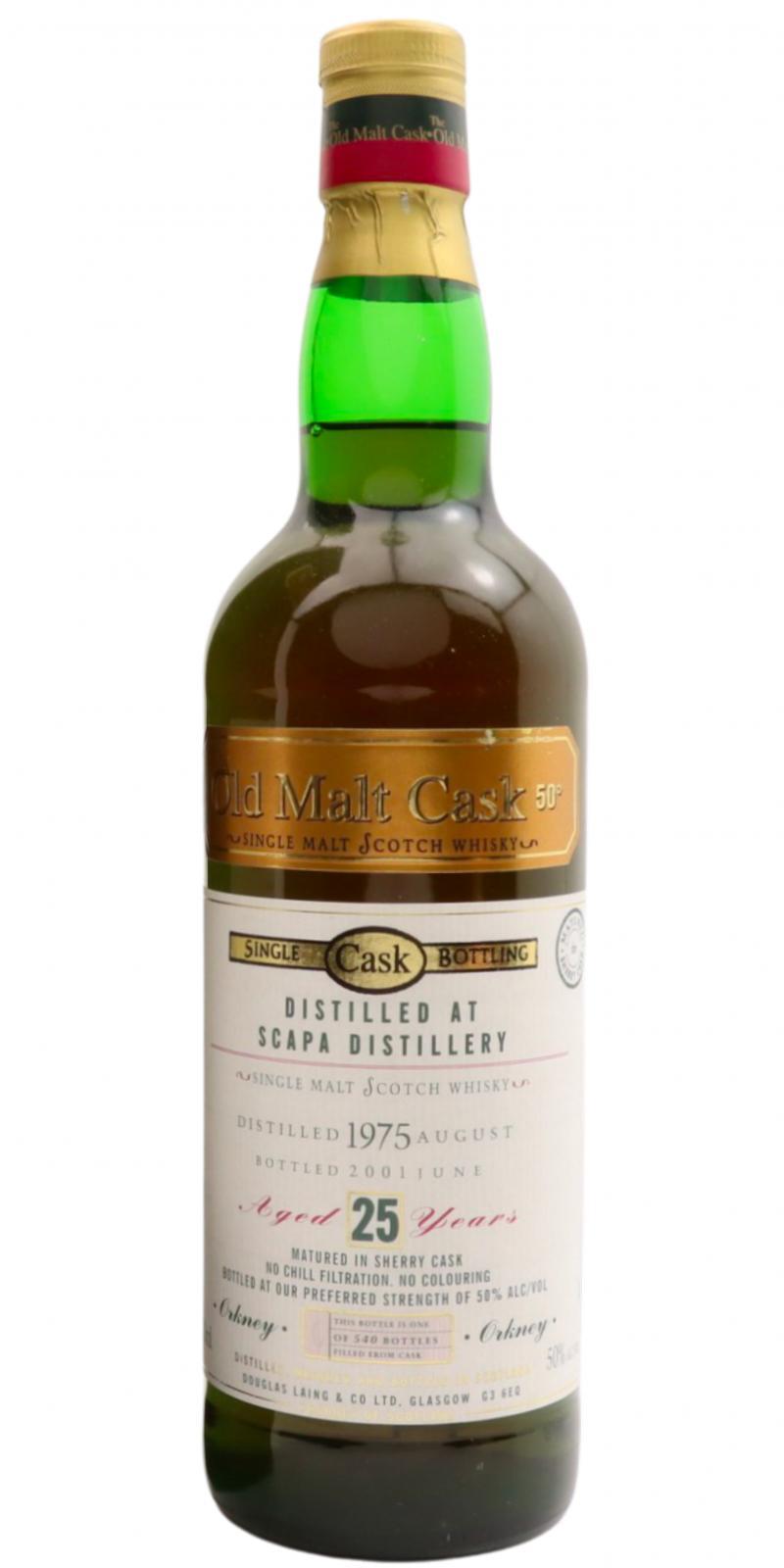 Scapa 1975 DL  The Old Malt Cask
