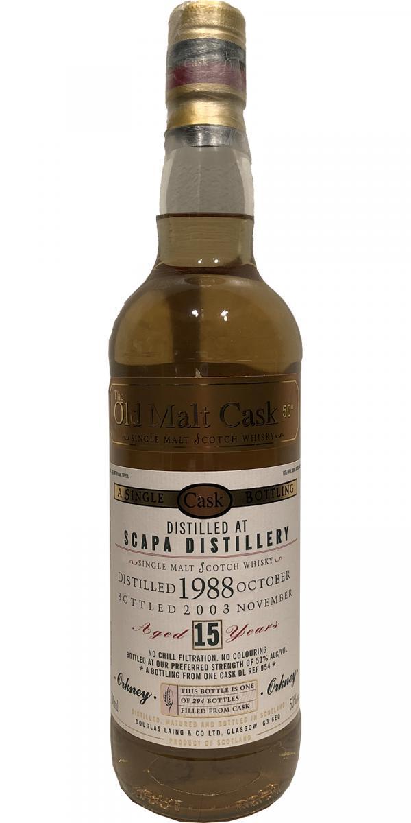 Scapa 1988 DL  The Old Malt Cask
