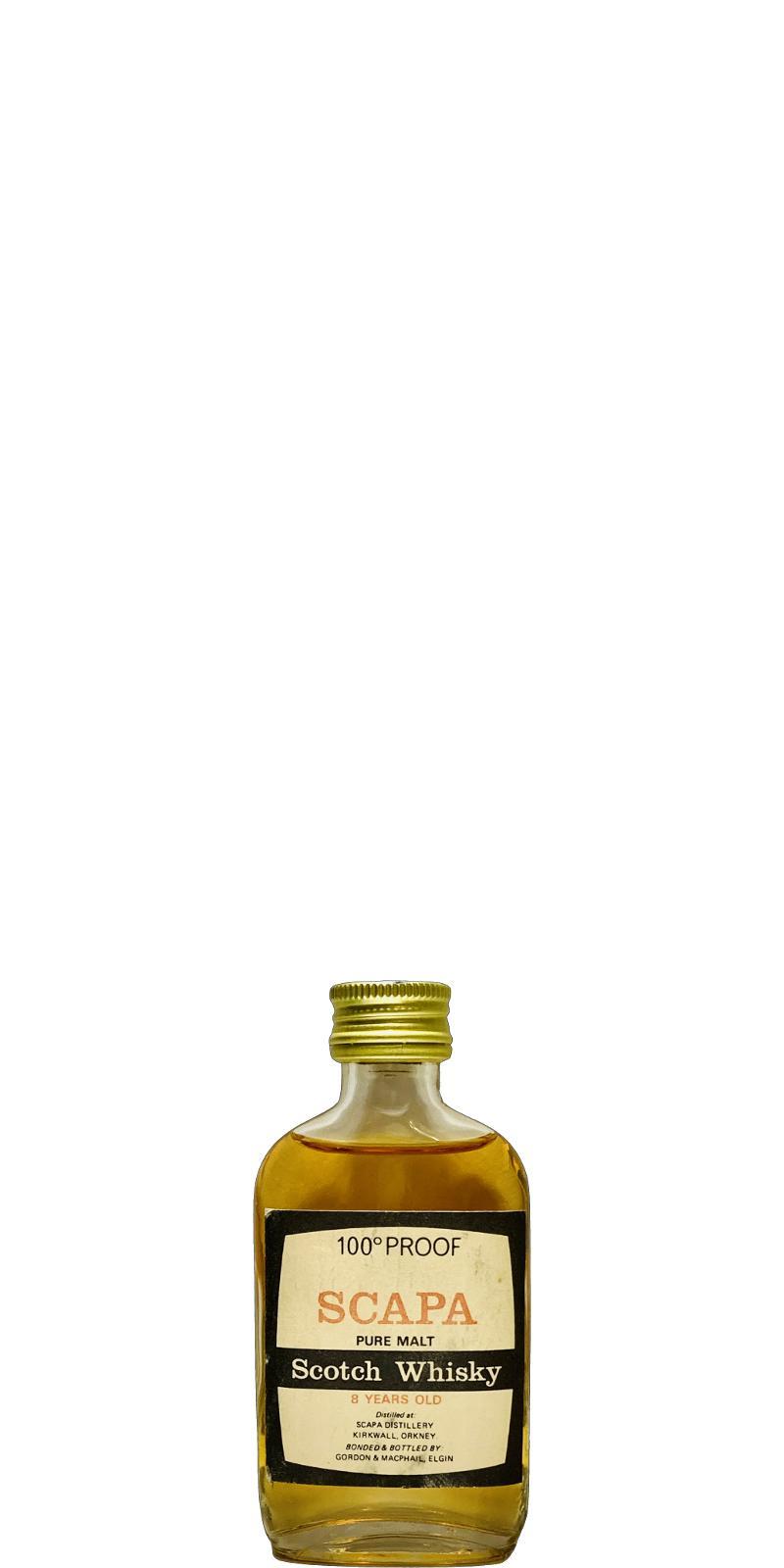 Scapa 08-year-old GM  Pure Malt