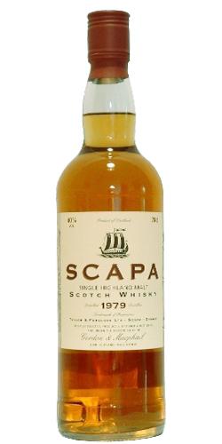 Scapa 1979 GM  Licensed Bottling