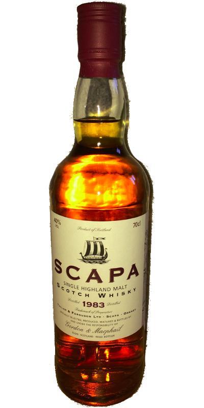 Scapa 1983 GM  Licensed Bottling
