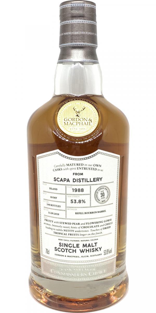Scapa 1988 GM  Connoisseurs Choice - Cask Strength