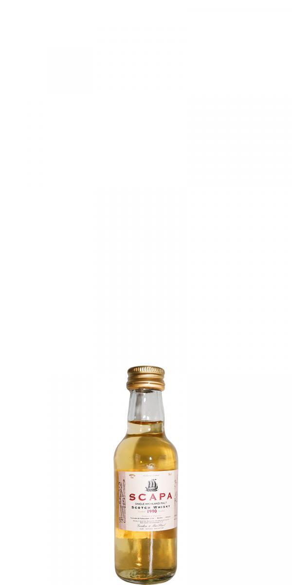 Scapa 1990 GM  Licensed Bottling