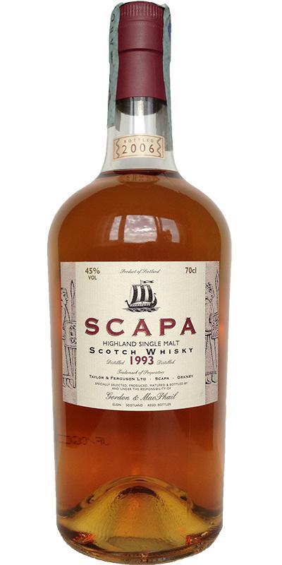 Scapa 1993 GM  Single Cask Collection