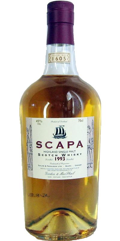 Scapa 1993 GM  Single Cask Collection
