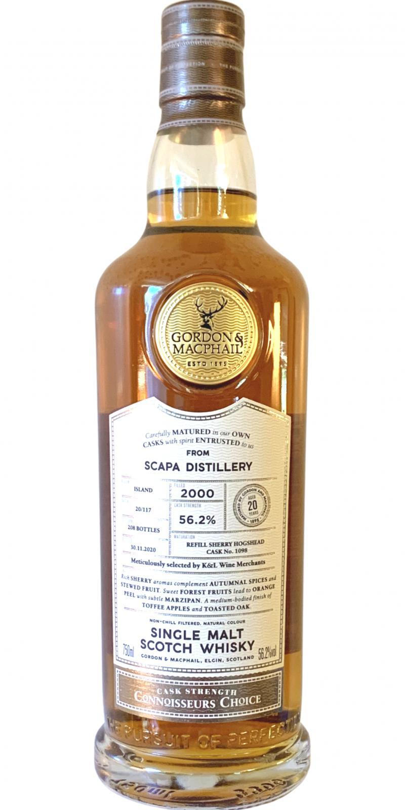 Scapa 2000 GM  Connoisseurs Choice - Cask Strength