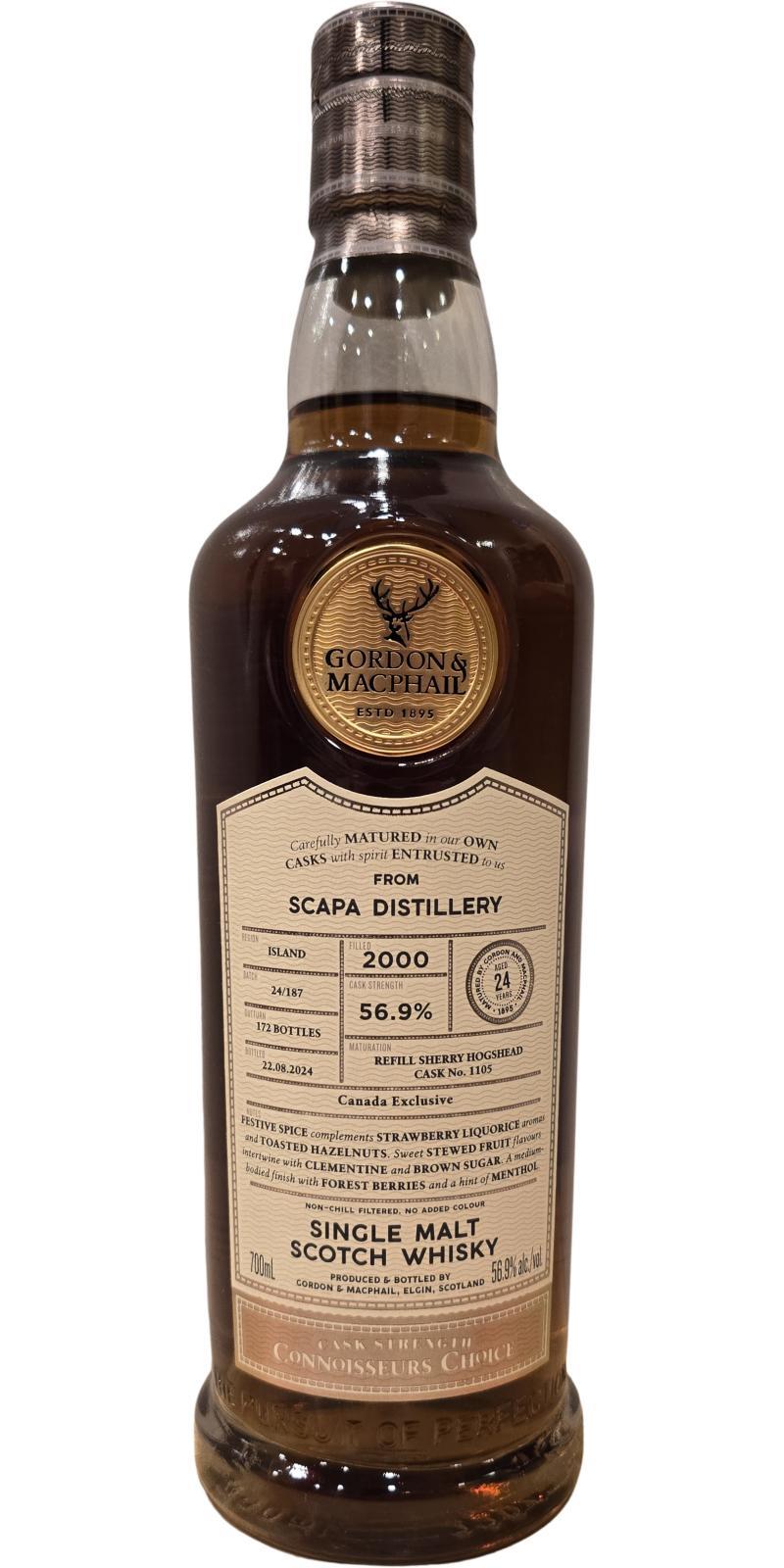 Scapa 2000 GM  Connoisseurs Choice - Cask Strength