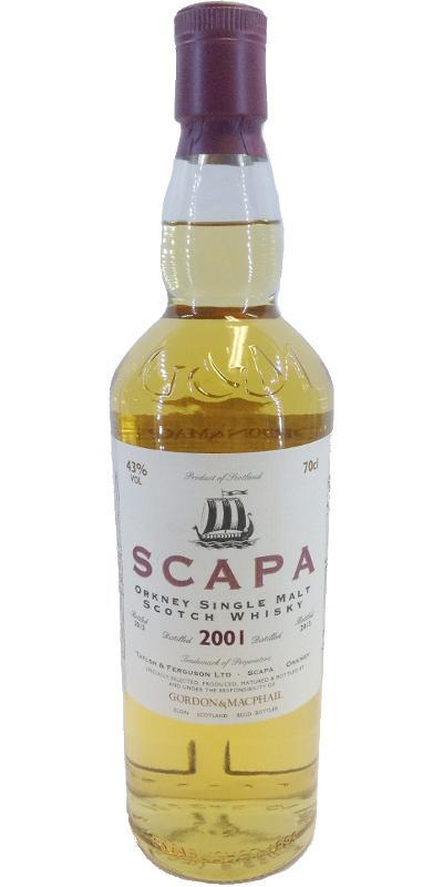 Scapa 2001 GM  Licensed Bottling