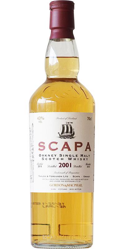 Scapa 2001 GM  Licensed Bottling