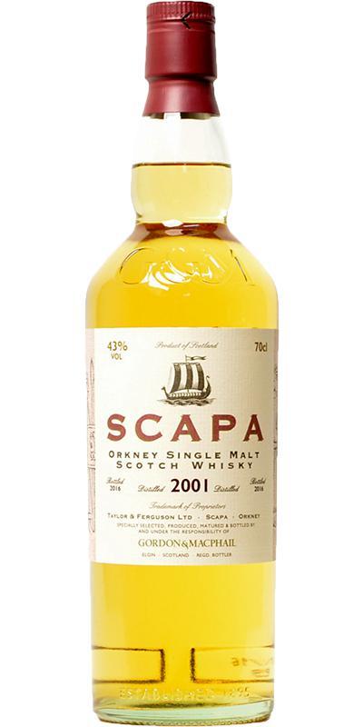 Scapa 2001 GM  Licensed Bottling