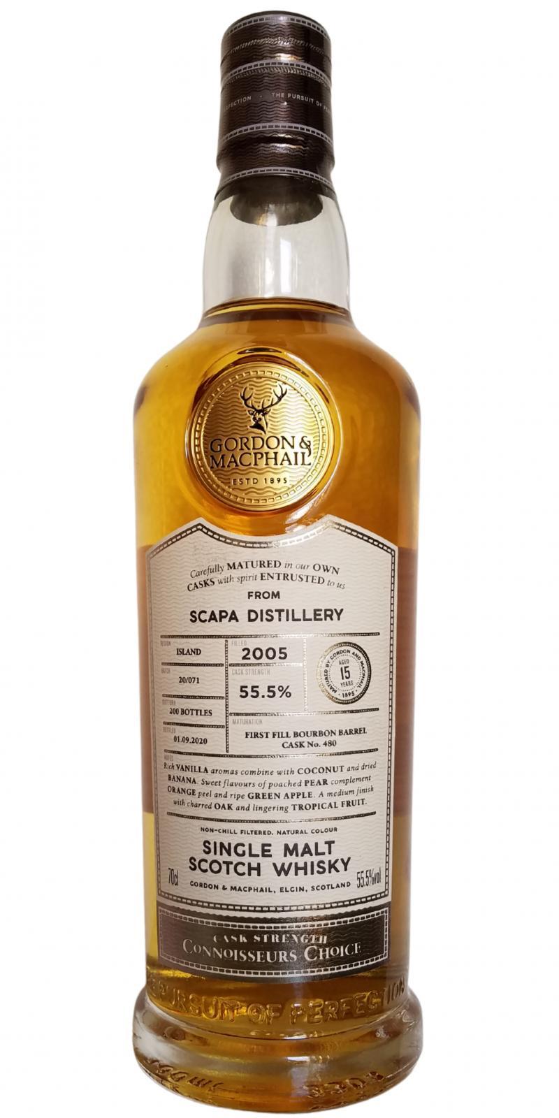 Scapa 2005 GM  Connoisseurs Choice - Cask Strength