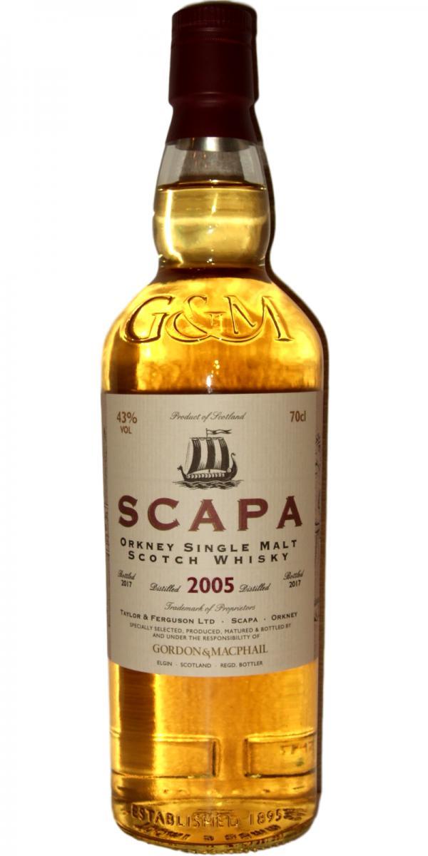 Scapa 2005 GM  Licensed Bottling