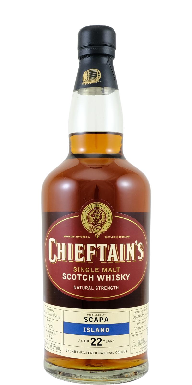 Scapa 1982 IM  Chieftain's Choice