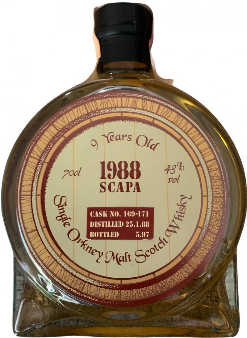Scapa 1988 SV  Round Bottle