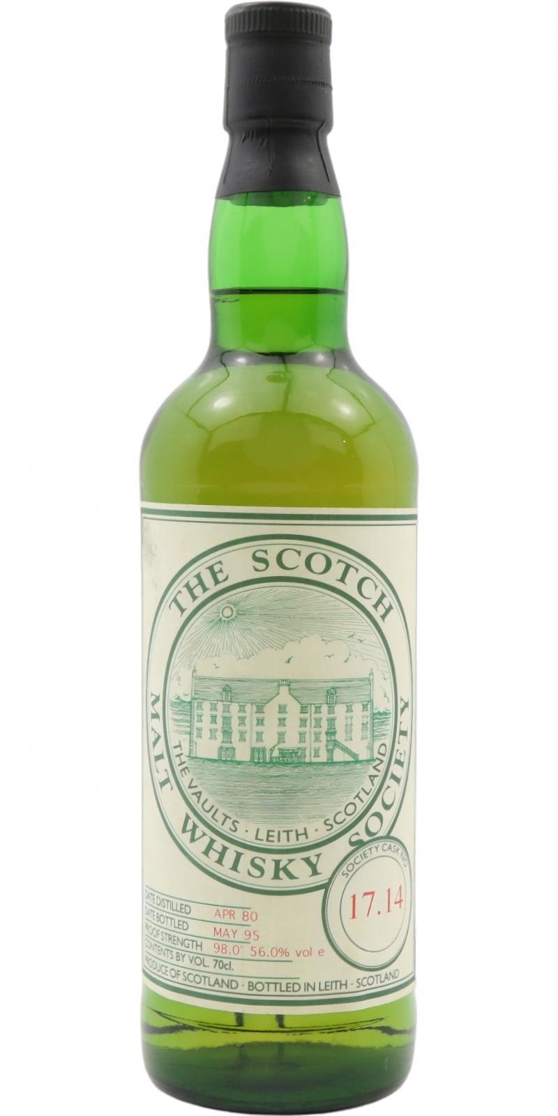 Scapa 1980 SMWS 17.14  What a way to start the day