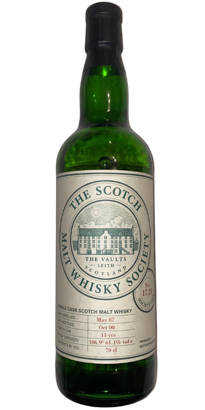 Scapa 1987 SMWS 17.21