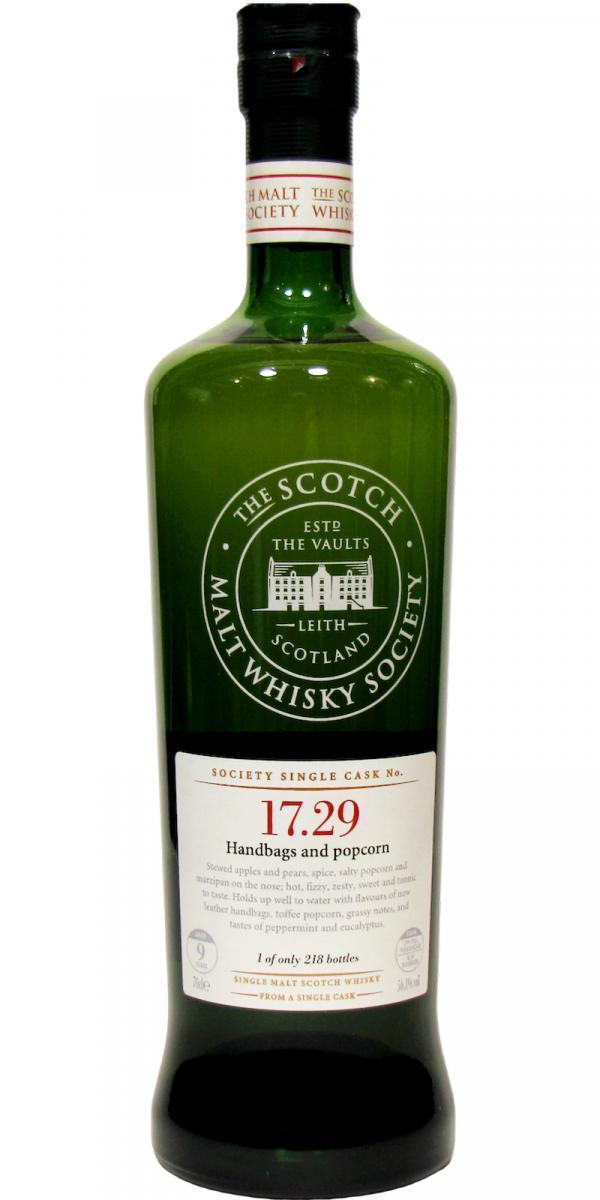 Scapa 2002 SMWS 17.29  Handbags and popcorn