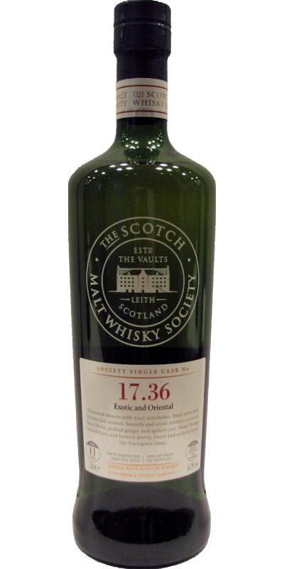 Scapa 2002 SMWS 17.36  Exotic and Oriental