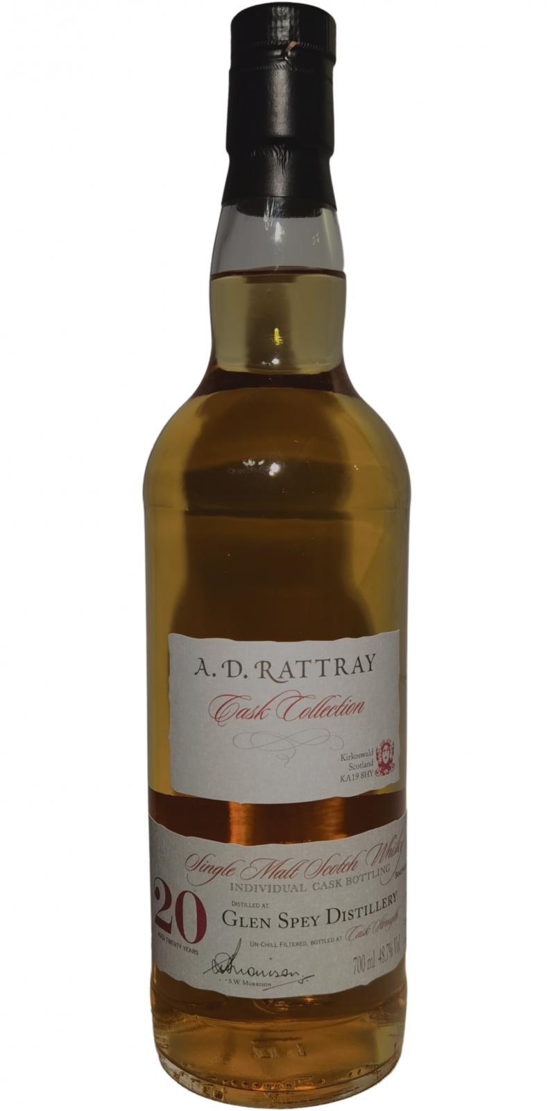 Glen Spey 1991 DR  Individual Cask Bottling