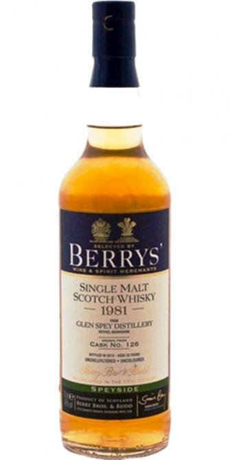Glen Spey 1981 BR  Berrys'