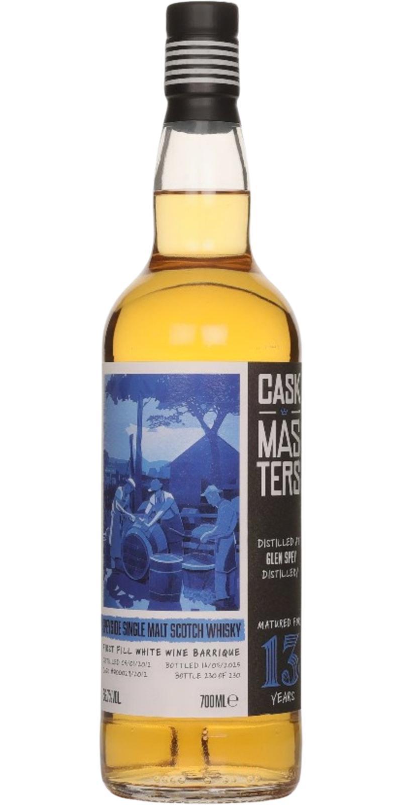 Glen Spey 2012 BNSp  Cask Masters
