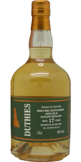 Glen Spey 17-year-old CA  Duthies
