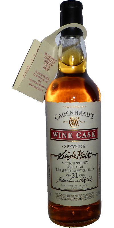 Glen Spey 1995 CA  Wood Range - Wine Cask