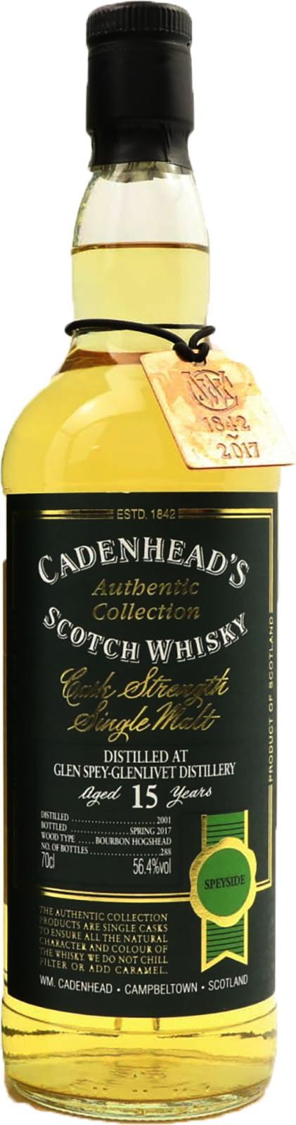 Glen Spey 2001 CA  Authentic Collection