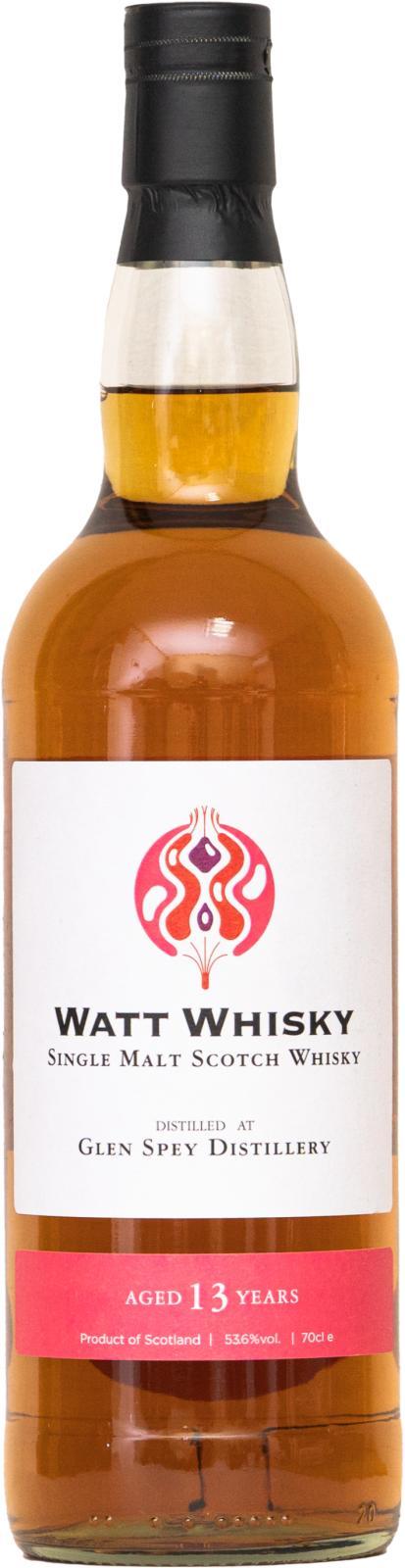 Glen Spey 2008 CWCL  Watt Whisky