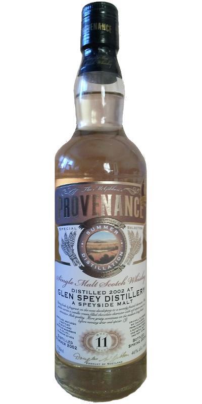 Glen Spey 2002 McG  McGibbon's Provenance
