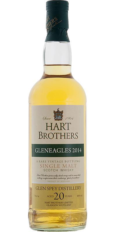 Glen Spey Gleneagles 2014 HB  A Rare Vintage Bottling