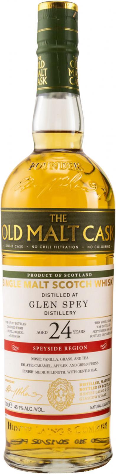 Glen Spey 1996 HL  The Old Malt Cask