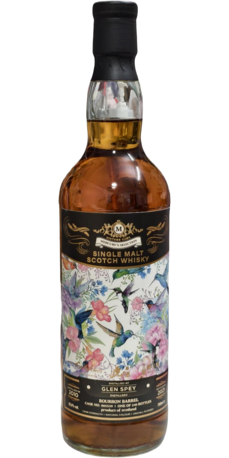 Glen Spey 2010 OrSe  MERCURY'S SELECTION