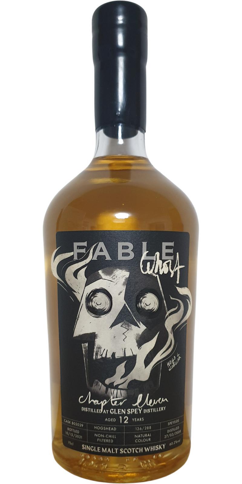 Glen Spey 2009 PSL  Fable Whisky - Chapter Eleven