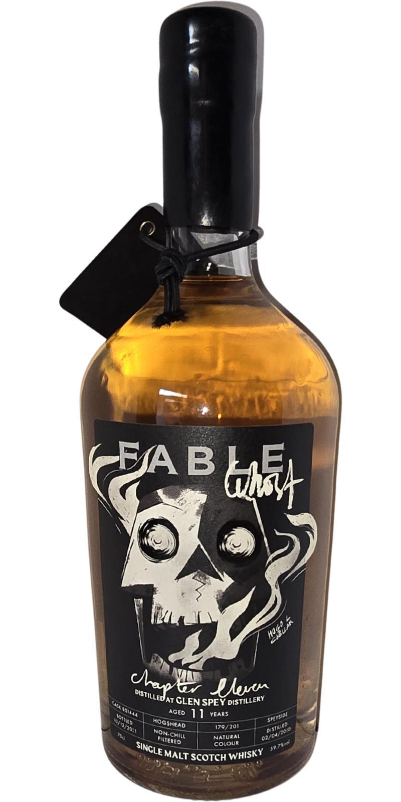 Glen Spey 2010 PSL  Fable Whisky - Chapter Eleven