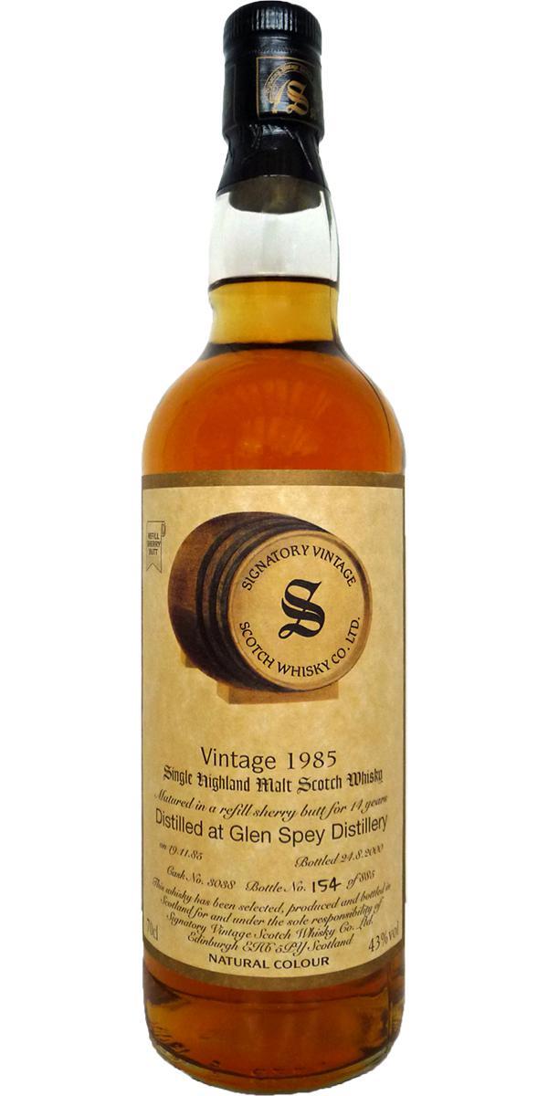 Glen Spey 1985 SV  Vintage Collection