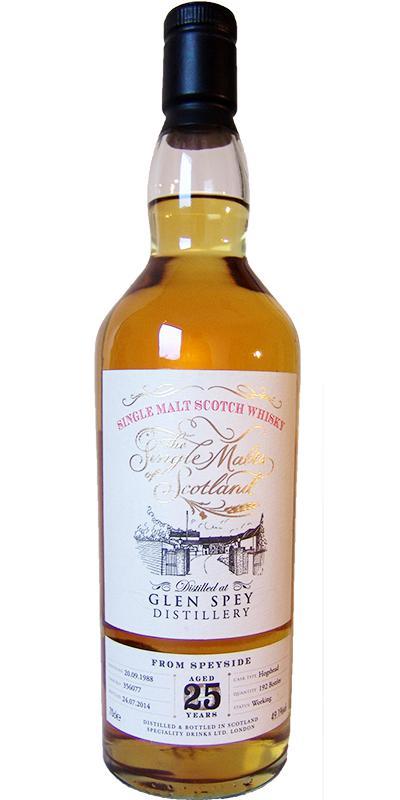 Glen Spey 1988 SMS  The Single Malts of Scotland