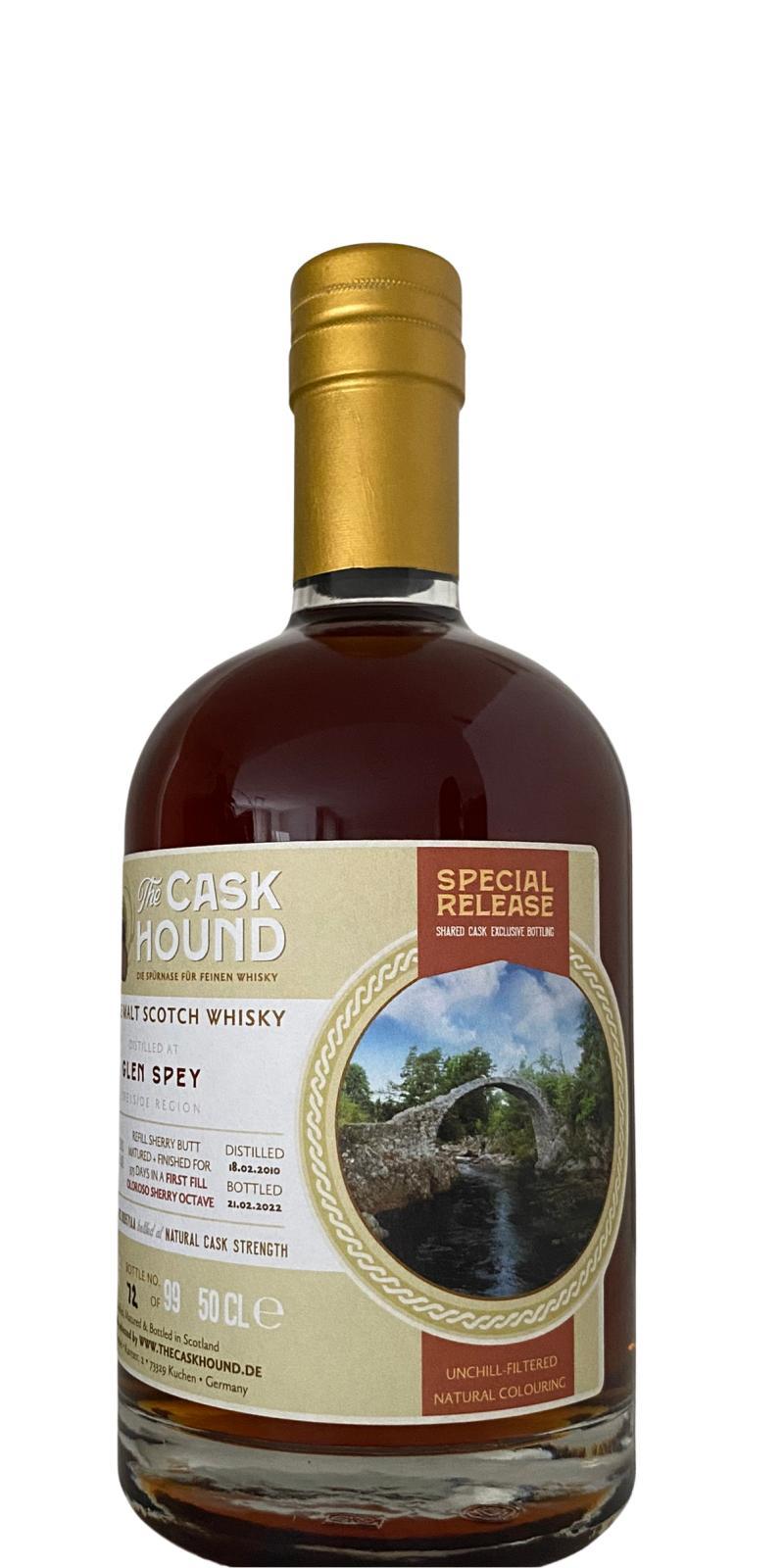 Glen Spey 2010 TCaH  Special Release - Single Cask