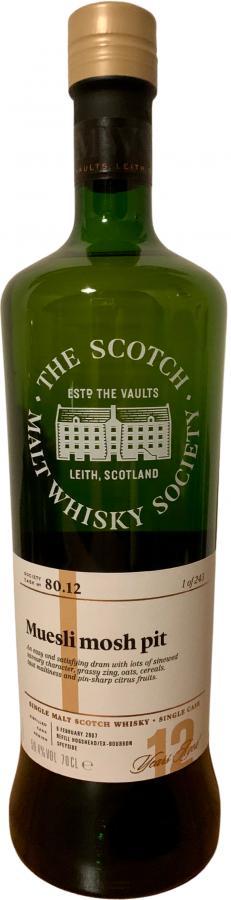 Glen Spey 2007 SMWS 80.12  Muesli mosh pit