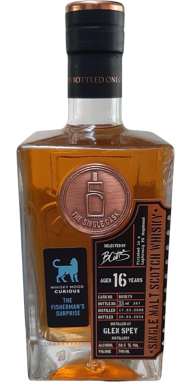 Glen Spey 2008 TSCL  The Single Cask